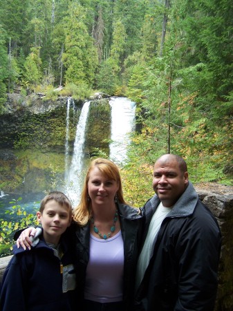 Ben, Alex and I while visiting my Dad in Oregon