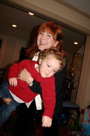 Christmas, '06, with a great nephew!