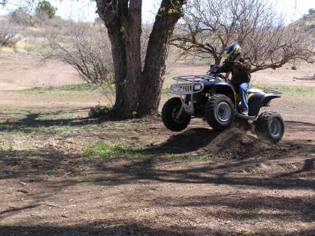 Cole getting air...:)