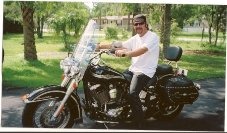 Paul and his harley
