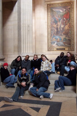 Traveling in Paris with my Students