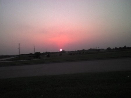 TX sunset