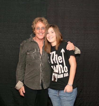 Sarah and Roger Daltrey