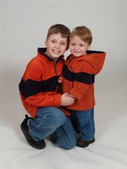 Tyler (age 10) and Luc (Age 1.5)
