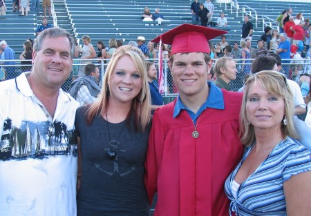 My son Josh's graduation from QHS!