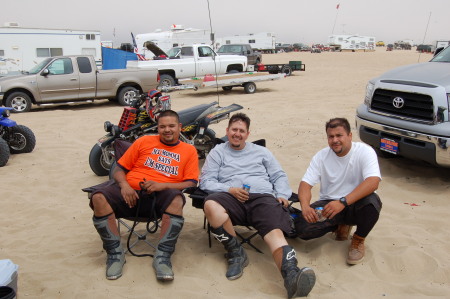 The Boys hanging out in Pismo