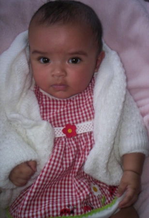 my baby Anaissa Yulianna she is 4months