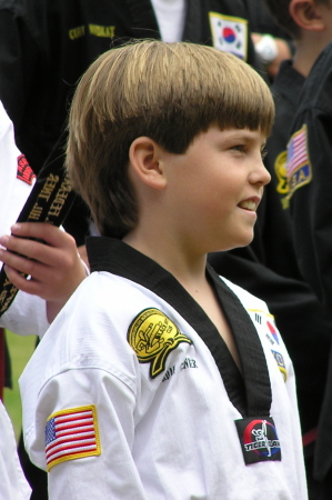 My little Blackbelt!