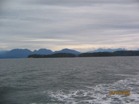 ferry ride to cortez island