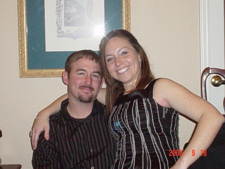 My birth son, Jeremy, and his girlfriend Angie.