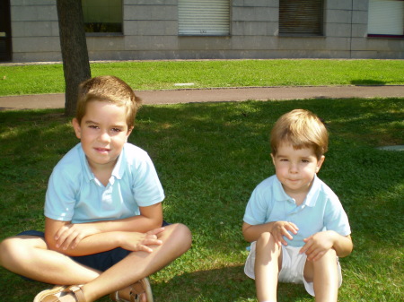 MY FIRST AND SECOND KIDS DIEGO AND DANIEL