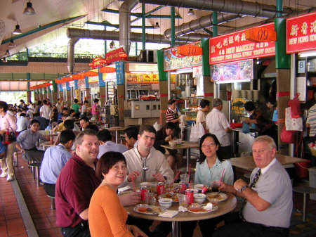 Lunch at the Stalls-Singapore