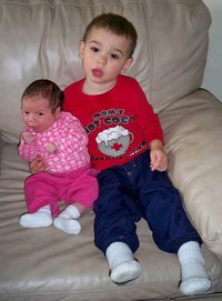 Grandchildren, Madison & Logan