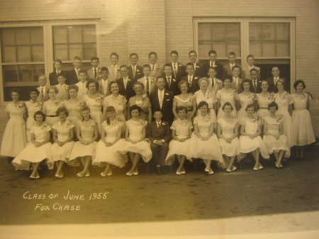 Fox Chase schoo Juen 1955