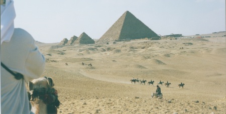 The pyramids of Egypt. 1999