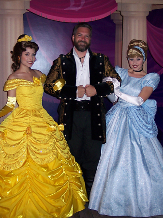Belle, William, and Cinderella