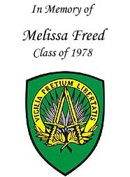 In Memory of Melissa Freed