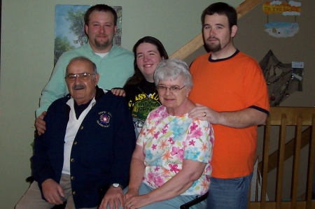 Eric, Jeff & Kelli with Grandparents