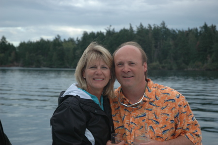 Sandy and Steve, San Juan Islands, Washington