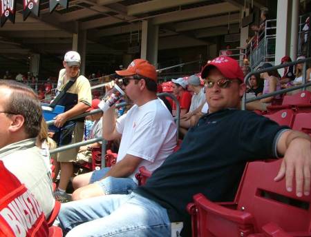 Me at the Reds game