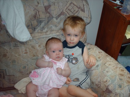 my son Caleb and daughter Shaylyn