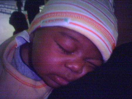 Lil Zac sleeping