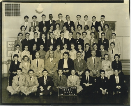 1956 14th Ave School Graduation Photo