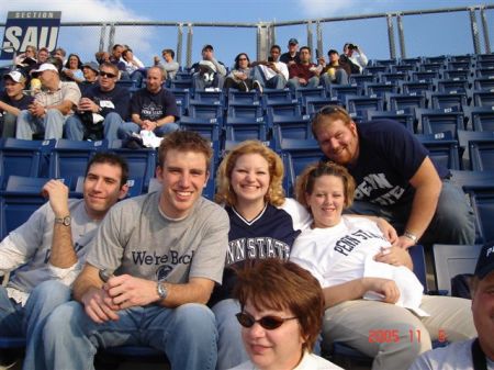 Group at a PSU game 2005