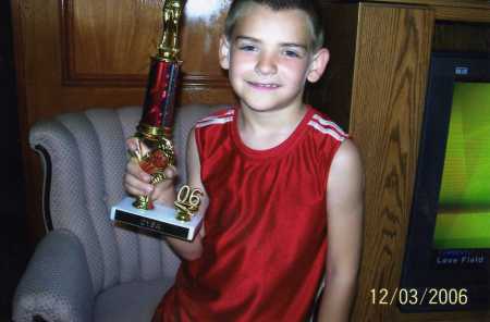 Billys Basketball trophy