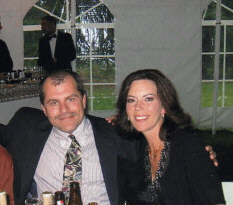 My wife Lauri & I at a recent wedding