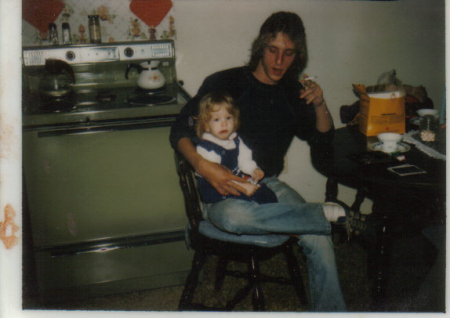 my oldest and me in 1981