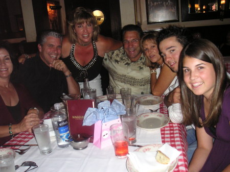 Some of the Cucchiara Family at Maggionos