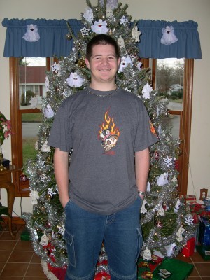 Erik - Christmas at 15.