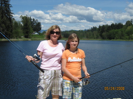 Fishing with my daughter