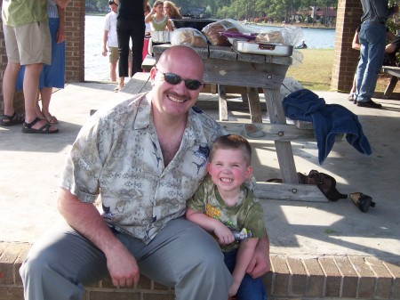 Daddy and Jacob 2006