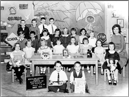 Kindergarten class/Woodland Ave.