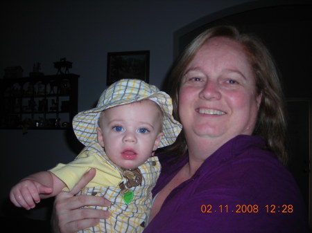 Me and my grandson