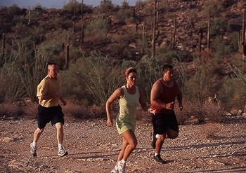 Photo Shoot for Runners World Mag 2002