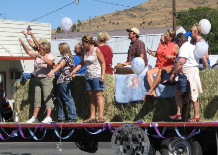 Class of '78 Float in Fair Parade