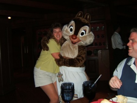 me with Dale in Disney