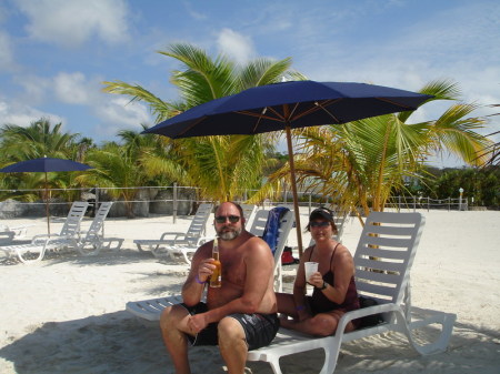 Rachel and I Roatan Island Honduras