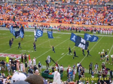 GO LIONS! Us at the Outback Bowl 2007