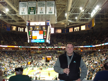 At a Bucks Game in Milwaukee, WI