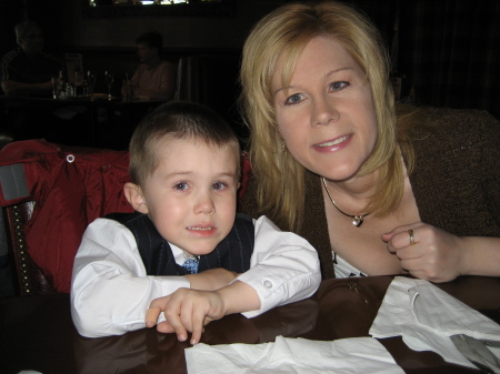 Me and my son at Easter 2007