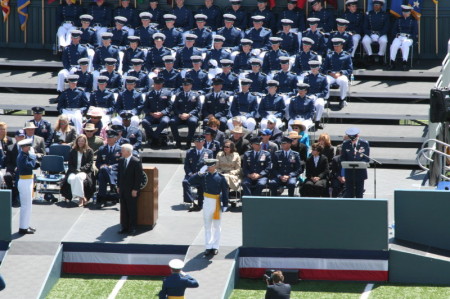 Jason's graduation from AF Academy