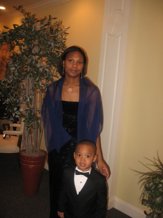 My daughter Yolanda and Grandson Amir