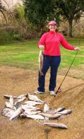 Fishing story down in Pecan Island