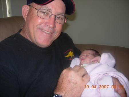 Grandpa Gary with granddaughter Jovi