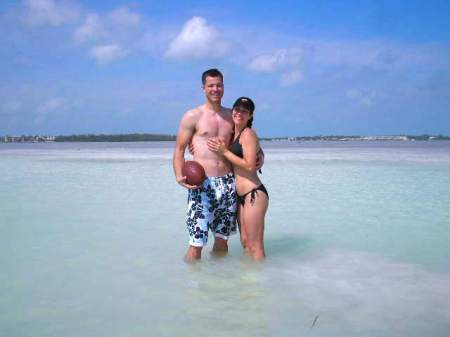 My daughter Lain and her husband Andrew in the Keys