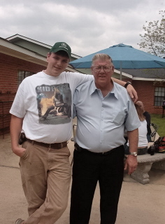 Derick and his dad Dennis